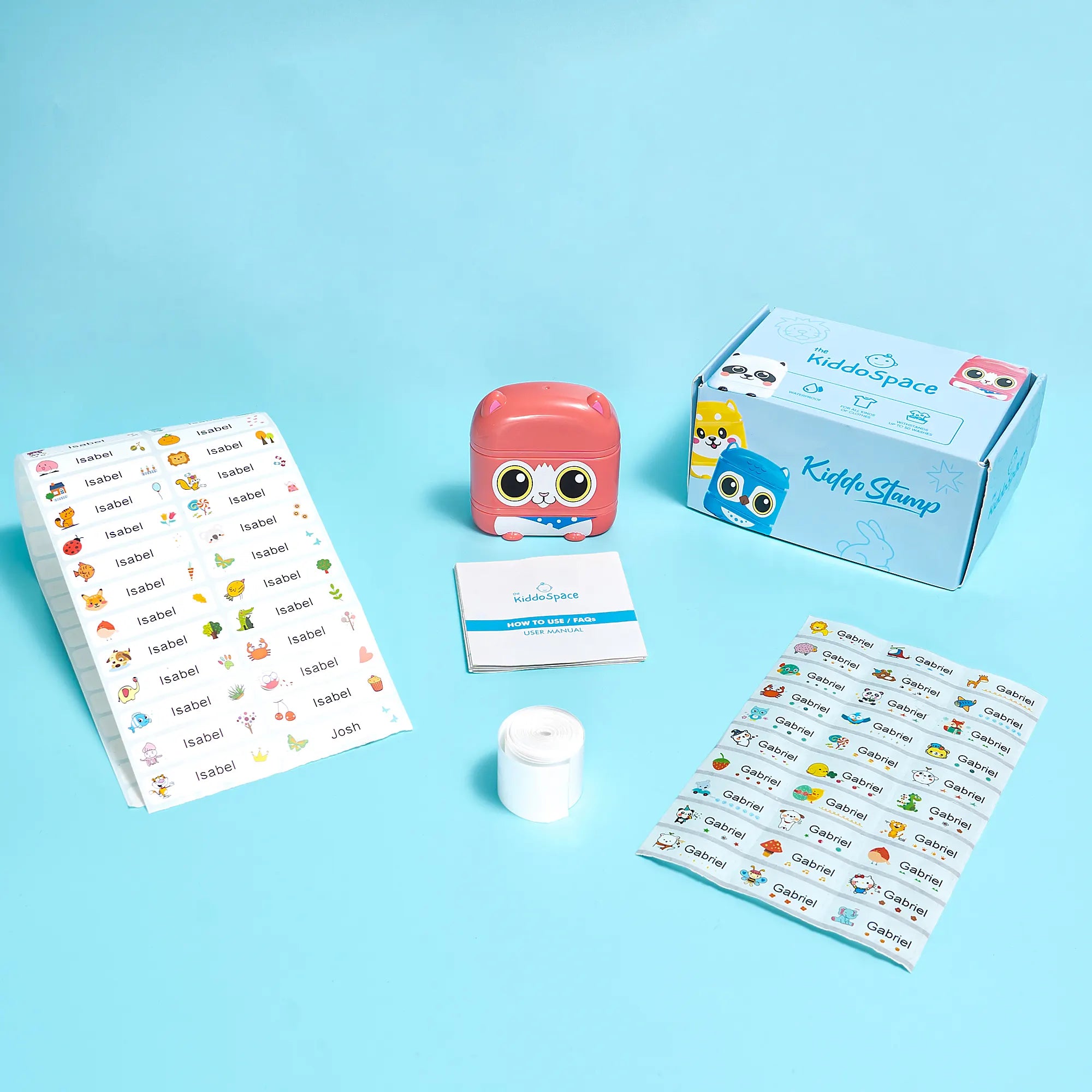 KiddoStamp™ - Complete Stamping Set