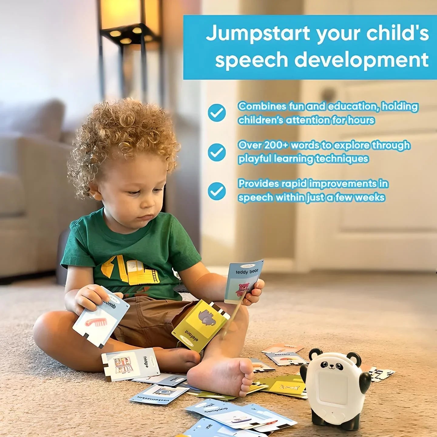 Kiddospace Talking Flashcards