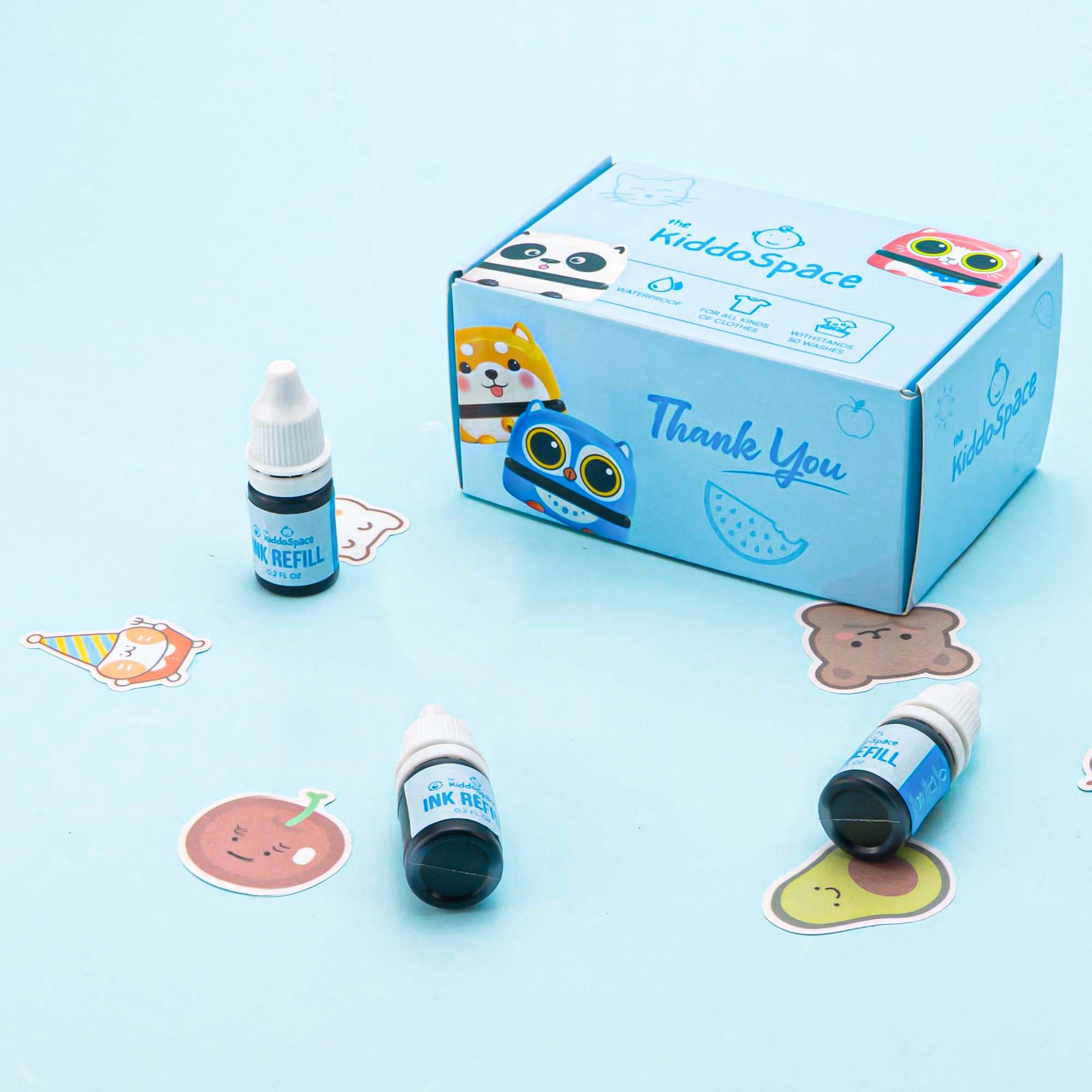 Refill ink for stamps (5ml - 3 pieces)