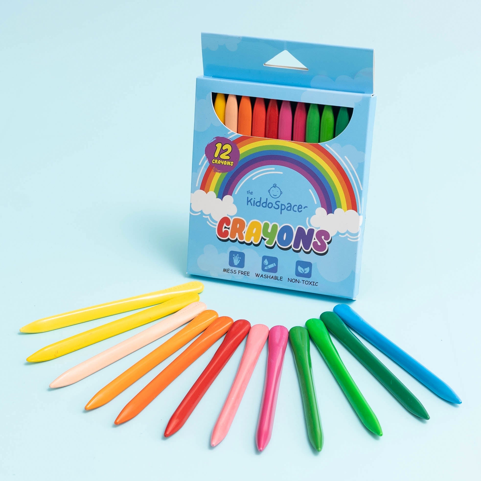 KiddoSpace’s Washable Crayons