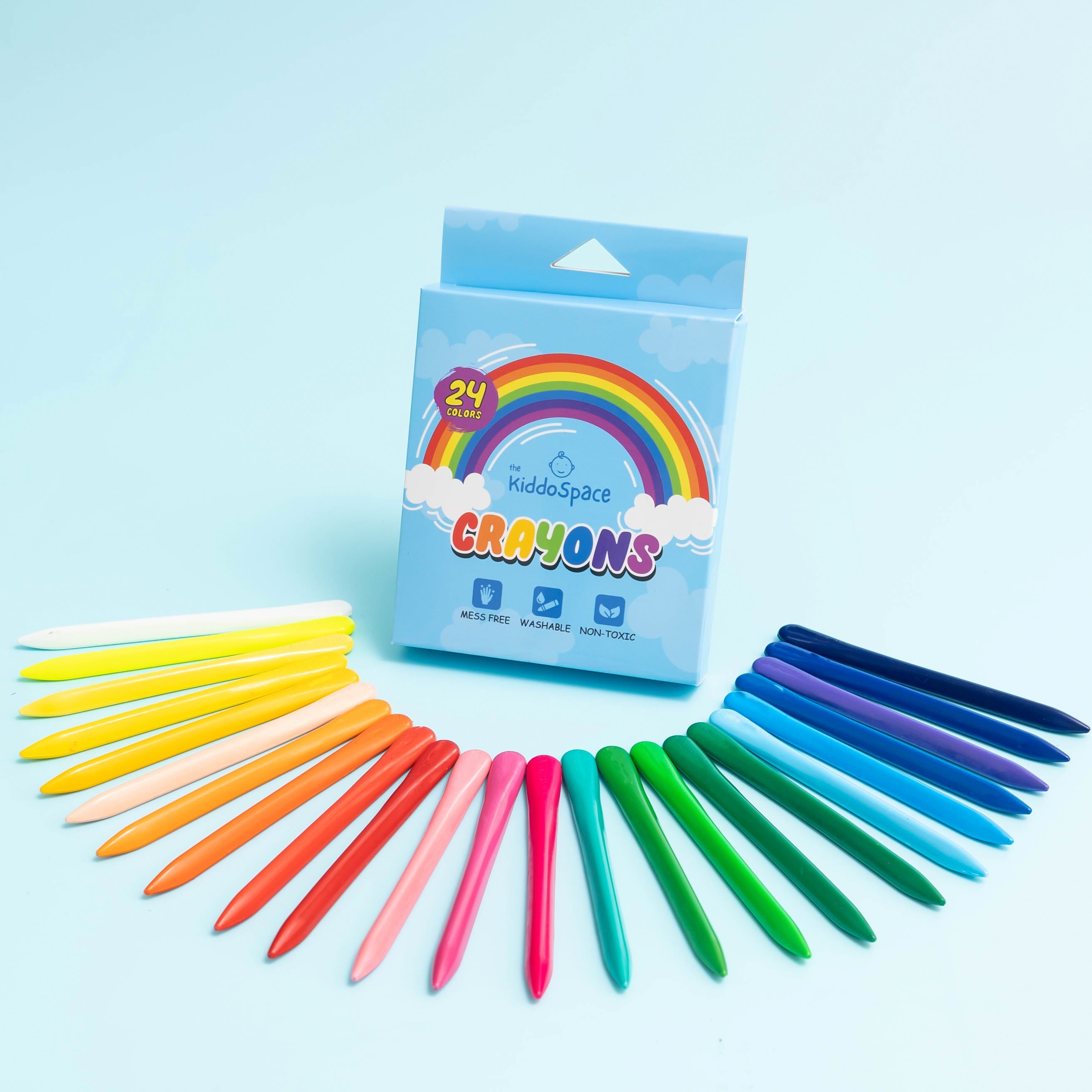 KiddoSpace’s Washable Crayons