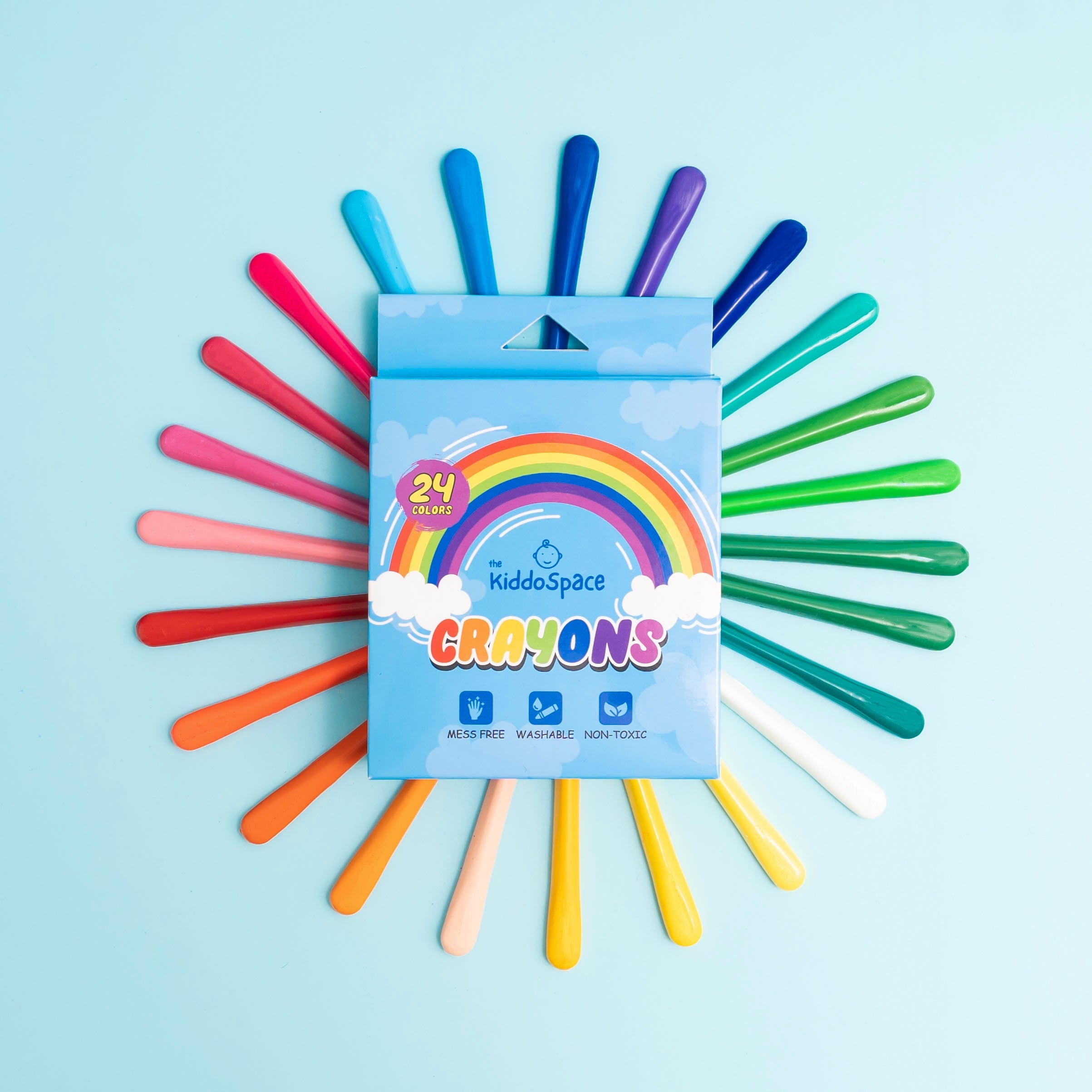 KiddoSpace’s Washable Crayons