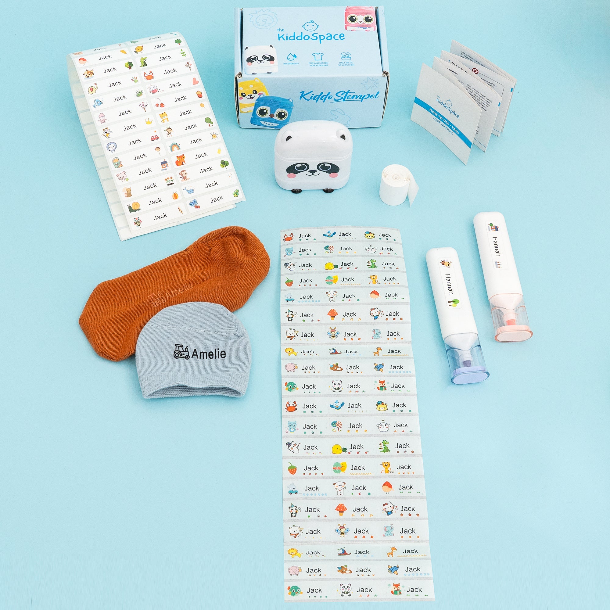 KiddoStamp 2.0 - Complete Stamping Set