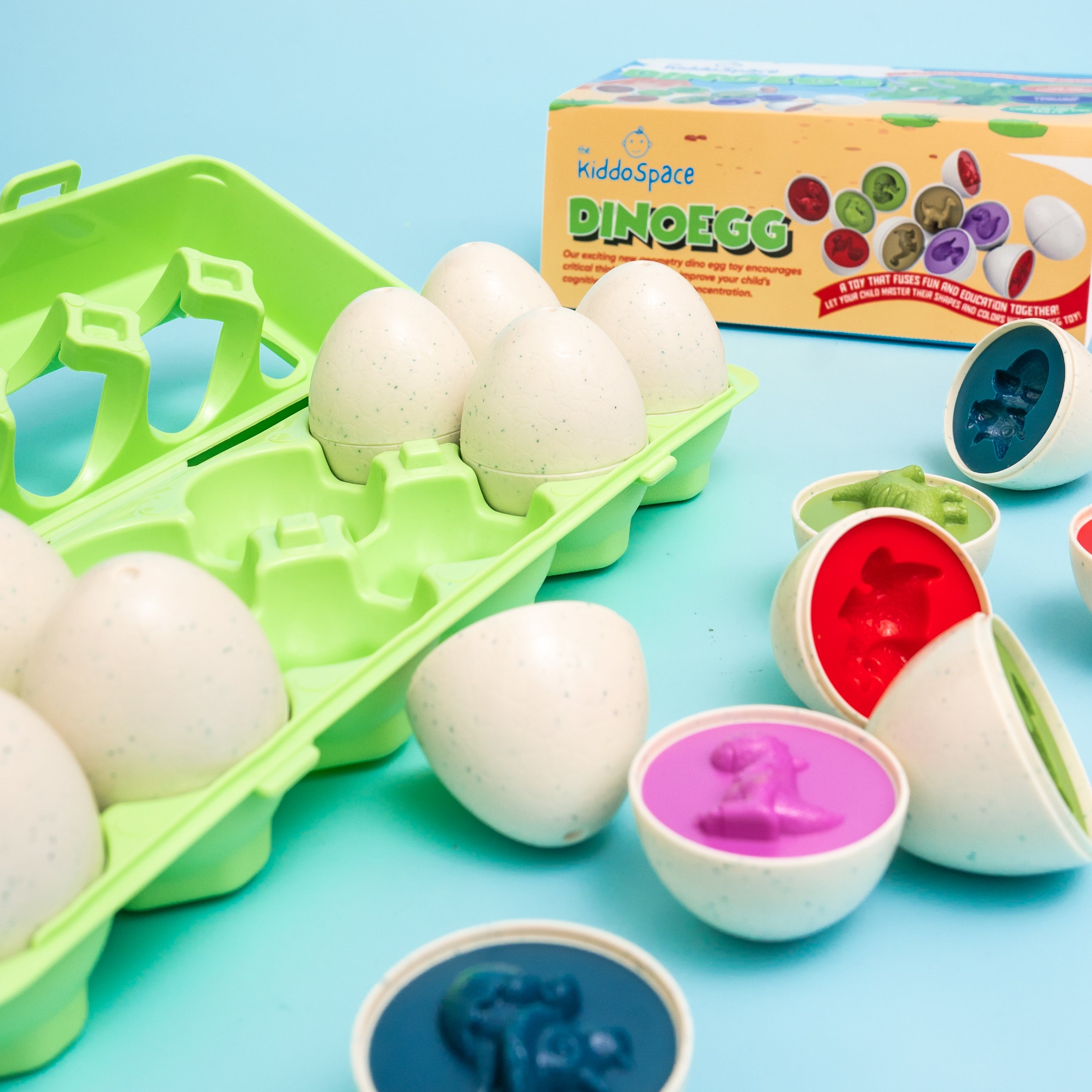 KiddoSpace™ - Geometry Egg Toy