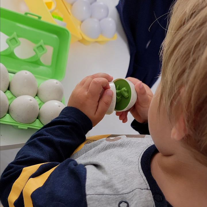 KiddoSpace™ - Geometry Egg Toy